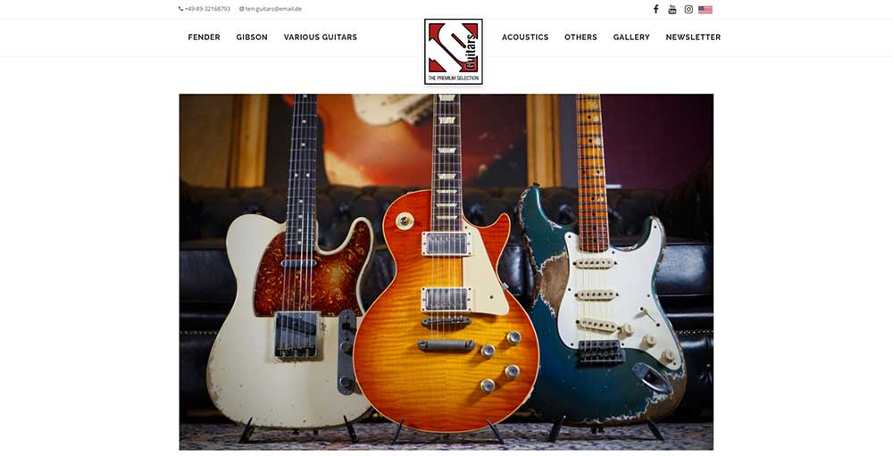 Gibson Händler - Ten-Guitars.de