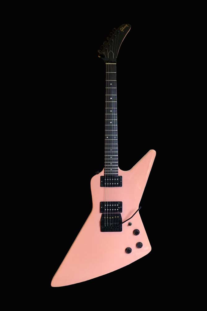 Gibson Explorer Coral-Pink aus 1985